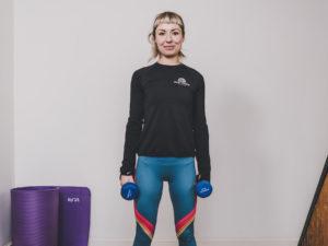 HIIT instructor Katie Grover